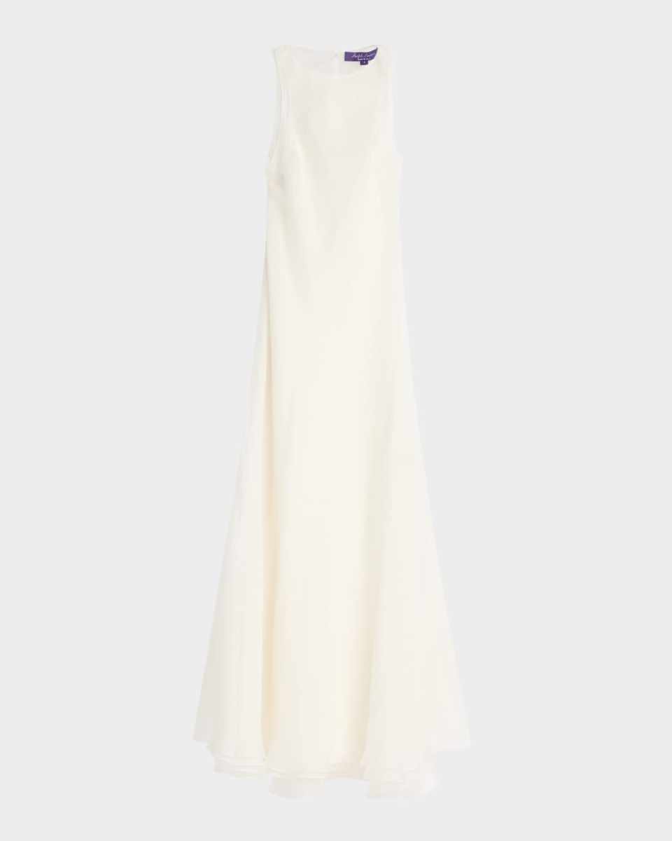 Zackery Washed Organza Evening Dress